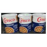 3 crisco vegetable shortening 6lb cans