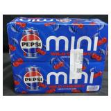 2 Pepsi wild cherry mini 10pk cans