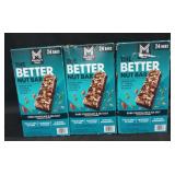 3 dark chocolate and sea salt nut bars 24ct 2lb