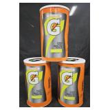 3- Gatorade Lemon Lime sports drink mix 4.5lb
