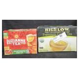 Luzianne decaffeinated tea 96 bags. Bigelow Green