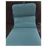 Green patio chair cushion
