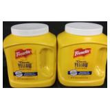 2 French's mustard 105oz