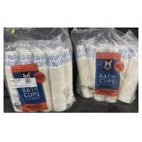 2 packs of 600 count 3 ounce paper cups