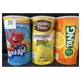 5lb 2.5oz Kool-Aid fruit punch & Country Time
