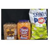 Fried pork rinds 1lb container. Utz cheese balls