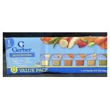 15-8oz 2-packs Gerber value pack baby food