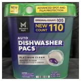 110 auto dishwasher pacs