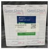 20 checking books  1 - part with stub