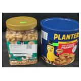 Cashews with sea salt 33oz jar. Planters salted