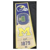 Michigan University Football Decoration