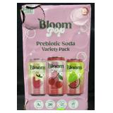 15-12 fl oz Bloom Pop prebiotic soda