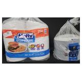Hefty lunch plates 250 count. Ultra dinner plates