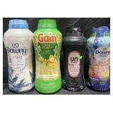 39.9 oz Downy light scent booster, 39.9 oz Gain