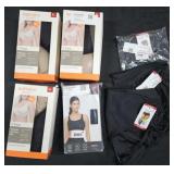 Women's size X-Large bras and swim suit bottoms.