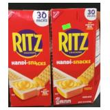 2 ritz crackers 30oz. Handi snacks boxes