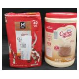 Classic roast coffee 40oz box, coffee mate