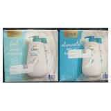 4-30.6 fl oz Dove lotion