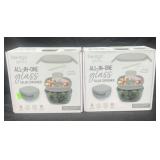 2- Bentgo Glass Salad Containers