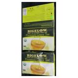 3 Bigelow 140ct tea bag green tea boxes
