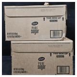 2- Njoy Pure Sugar canisters 8 per box 22oz