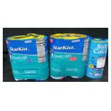 2 Starkist chunk light tuna 12pk 5oz cans. Safe