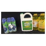 3 pack of mega shower clean foame. Simple green