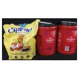 Twin pk Splenda zero cal sweetener 12.61oz bags.
