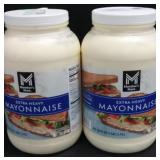2 extra heavy mayonnaise 1gal containers