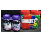 2pk Welch's grape jelly 30oz jars. 2pk jiffy