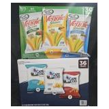 Veggie Straws 30 count individual bags. Cape Cod