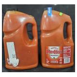 2- Frank's Red Hot sauce 1 gallon each