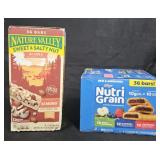 Nature Valley sweet and salty nut bars 36 coubt.