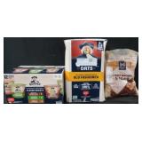 Quaker 12ct oatmeal cups box  Quaker oats 2x5lb