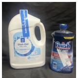 Dish Gel 7.81lb, Finish Powerball Jet Dry 38 fl