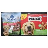 Blue Buffalo dog treats 48oz. Milk Bone dog
