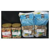 Virginia peanuts w sea salt 34.5oz container .