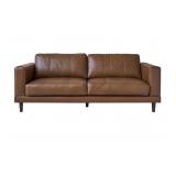 MSRP: $999 Society Den Hanson Leather Sofa not