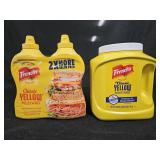 French's yellow mustard twin pack 30oz bottles.