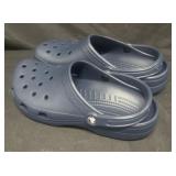 Navy Blue Crocs Menï¿½s-10 Womenï¿½s-12