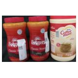 2 folgers 16oz classic roast coffee cans. Coffee