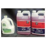 2 gallons of Sanitizer, Hand Soap 80 fl oz