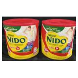 2 Nido 4.85 lb cans toddler milk