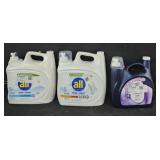 2- All laundry detergent 208oz each. Downy fabric