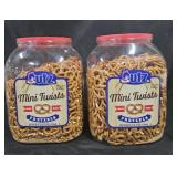 2- Utz Mini Pretzels 60oz each