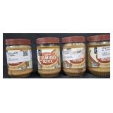 4- Creamy Almond Butter 24oz each