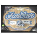 Detroit Lions Wall Sign