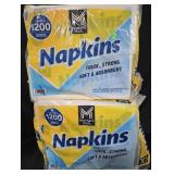 2- Napkins 1200 count