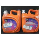 2- Laundry detergent 196oz each