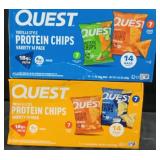 Quest  tortilla style  chips  variety  14-1.1oz